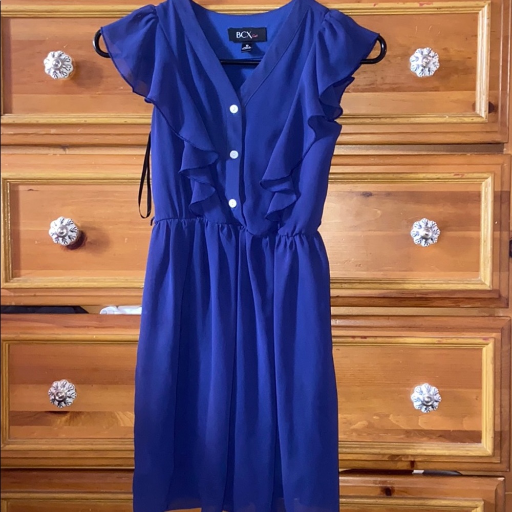 Blue dress